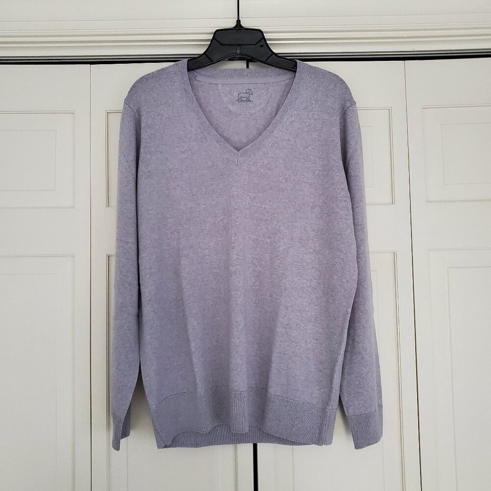 Woolx Francesca 100% Merino Wool Sweater Mist Small